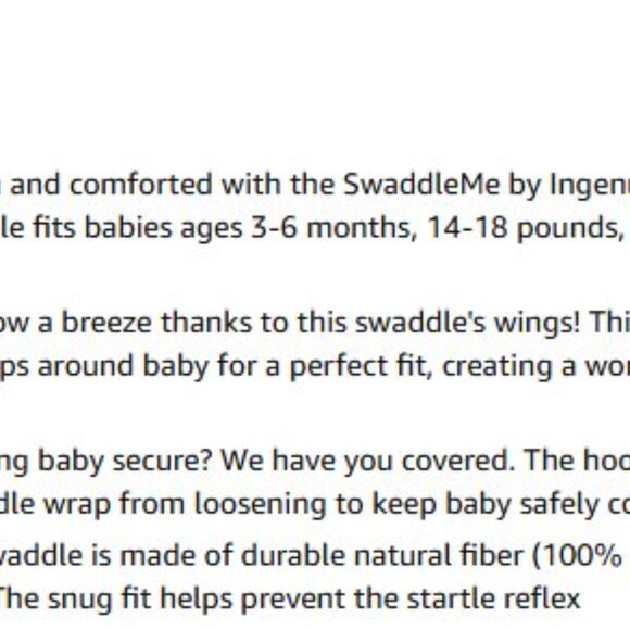 SWADDLE ME Lot of Cotton Infant Swaddles 3-6 months - Picture 2 of 11